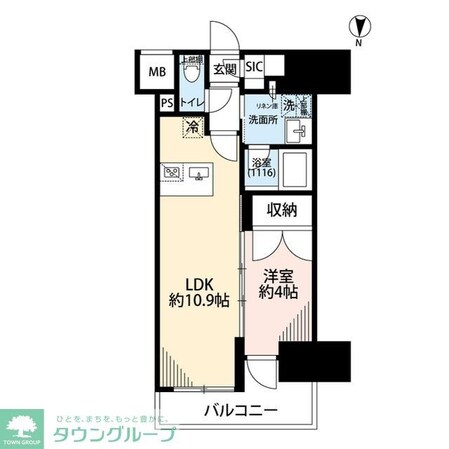 プレール・ドゥーク亀戸VIの物件間取画像
